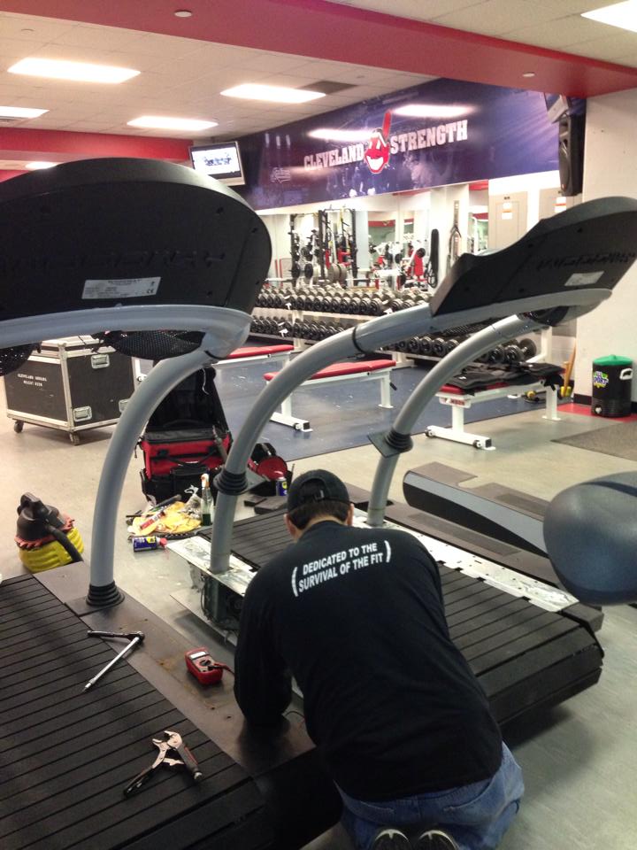 Treadmill technicians online